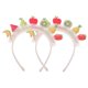 thumbnail image 2 of Fruit Headband Lightweight Mesh Lace Hairband with Sequin Pineapple Strawberry Design for Party Performance Accessories, 2 of 5