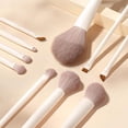 thumbnail image 3 of Professional Makeup Brush Set | Synthetic Fiber Eyeshadow, Eyeliner, Powder Brushes | Essential Beauty Tools Kit | 5PC, 7PC, 10PC Cloud Porcelain, 3 of 8