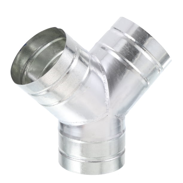 Adaptador de tubo de escape de conducto de aire Uxcell de 3 pulgadas, conector en Y divisor de conducto de 3 vías, 5 pulgadas
