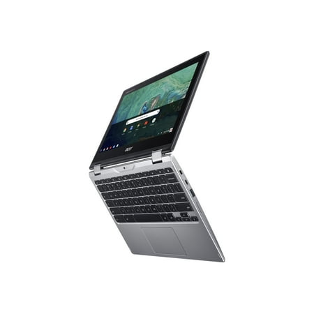 Acer - Spin 11 2-in-1 11.6" Touch-Screen Chromebook - Intel Celeron - 4GB Memory - 32GB eMMC Flash Memory - Sparkly Silver