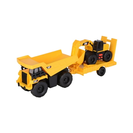 Caterpillar Light and Sound Dump Truck with Trailer and (Best Dump Trailer For The Money)