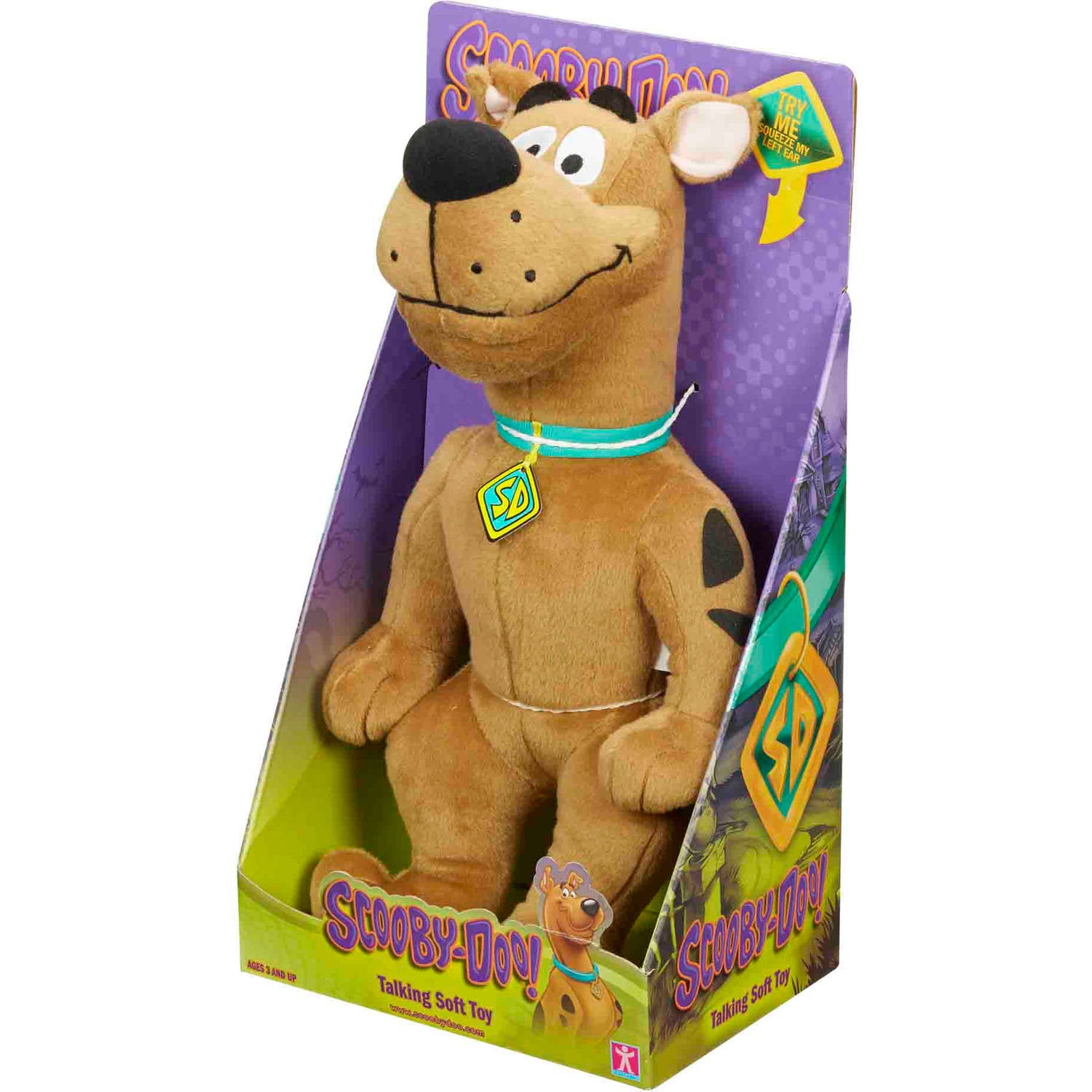 talking scooby doo soft toy