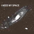 thumbnail image 3 of CafePress - I Need My Space Dark T Shirt - Men's Classic Graphic Cotton T-Shirt, 3 of 4