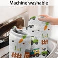 thumbnail image 4 of Cartoon Tractors Windmills Light Gray Pattern Bathroom Rugs Mat,Non Slip Microfiber Bathroom Rug,Rubber Backing,Soft Bathroom Mats for Bathroom Floor,Tub and Shower,47x17in(120x43cm), 4 of 4
