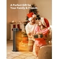 thumbnail image 6 of TaoTronics Space Heater, 24'' Indoor Tower Heater, Electric Heater for Inside Home, 1500W Portable Heater with Remote/APP, 70° Oscillating Heater, 12H Timer, PTC Ceramic Heater for Inside, 6 of 8