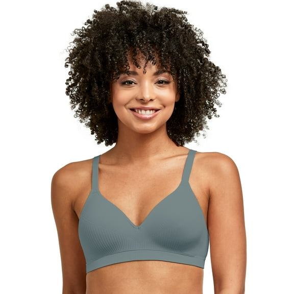 Hanes Womens ComfortFlex Fit Perfect Coverage Wirefree Bra - Best-Seller, 3XL,