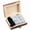 Sesame White, variant on NFTIGB 9Pcs Whisky Wine Chilling Stones Set Home Drink Chiller Rocks with Wooden Box and Velvet Bag Reusable Natural Saponite Ice Cubes for Bar Home Parties (Sesame White)