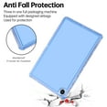 thumbnail image 2 of Allytechgroup Clear Case for Galaxy Tab A9+/A9 Plus 11 inch 2023,  Slim Lightweight Anti Yellowing Slim Shockproof Protective Cover for Tab A9 Plus Tablet (SM-X210/X216) Women Men, Blue, 2 of 7