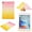 Pink Yellow, variant on Clear Back Cover Case for Apple 10.2-inch iPad (9th/8th/7th Gen - 2021 2020 2018 Release) Tablet - TECH CIRCLE Slim Thin Lightweight Case Protective Cute Back Cover (Clear)