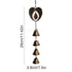 thumbnail image 3 of Campanas de Viento de Metal Feng Shui para Decoración Del Hogar o Exterior, 13 Pulgadas, para Patio y Terraza, Jardín., 3 of 6