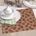 thumbnail image 6 of Dish Drying Mat, Brown Coffee Bean Print Highly Absorbent Drying Matt Kitchen Counter, Dish Mat Drying Pad Dishes Drainer Mats for Kitchen Counter or Sink, 16 x 18 inch, 6 of 6