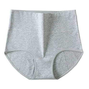 TMOYZQ Cotton Underwear for Women Soft High Waist Seamless Briefs Lightweight Tummy Control Full Coverage Stretch Ladies Panties