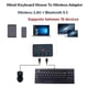 thumbnail image 4 of USB Keyboard and Mouse Bluetooth 5.3 Adapter, Bluetooth USB Hub Adaptor USB Wired Keyboard Mouse to Wireless, 4 of 5