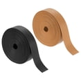 thumbnail image 1 of 2Pack 1 Pulgada (25mm) Tiras de Cuero Sintético PU, 5.5 Yardas (5m) Correas de Cuero PU Dobladas Cuerda Plana para Proyectos de Manualidades de Cinturón de Ropa, 1 of 6