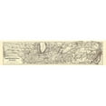 thumbnail image 3 of Colton 18x7 Black Modern Framed Museum Art Print Titled - Plymouth Kankakee and Pacific Railroad 1871, 3 of 5