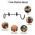 thumbnail image 4 of 6Pcs Wall Mounted Wine Storage Rack Display Stand Holder Bottles Decoration Ornament Countertop Bar Farmhouse Tool, 4 of 8