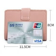 thumbnail image 6 of New Anti-theft ID Credit Card Holder Fashion Women's 26 Cards Slim PU Leather Pocket Case Purse Wallet for Women Men Female, 6 of 6