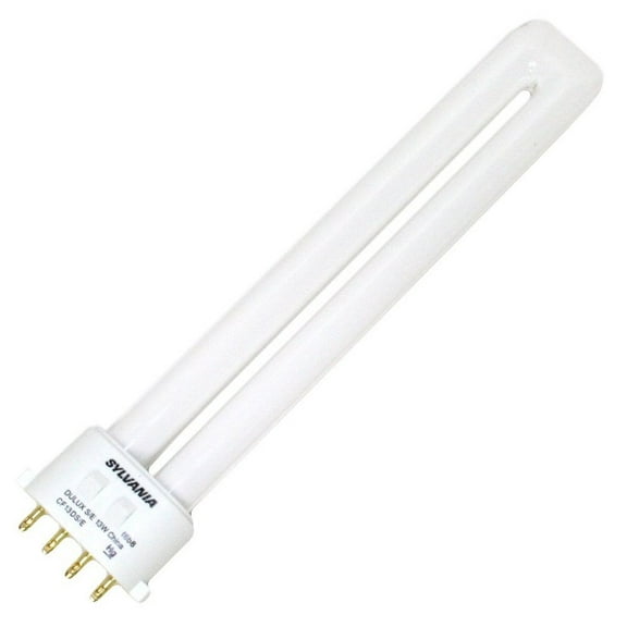 Sylvania Fluorescent 13 Watts Soft White Single Tube Light Bulb, T4 Shape