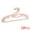 Light Pink, variant on Unique Bargains Plastic Non-Slip Hangers Durable Clothes Hangers 10 Pcs Beige