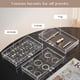 thumbnail image 3 of Caja organizadora de joyas ProCase acrílica de 5 capas transparente, 3 of 7