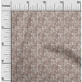 thumbnail image 1 of oneOone Polyester Lycra Brown Fabric Abstract Texture Sewing Material Print Fabric By The Yard 56 Inch Wide, 1 of 4