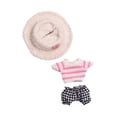 thumbnail image 3 of Ropa para Muñecas CUTICAT Mini de 6 Pulgadas Traje y Accesorios Negro, 3 of 8