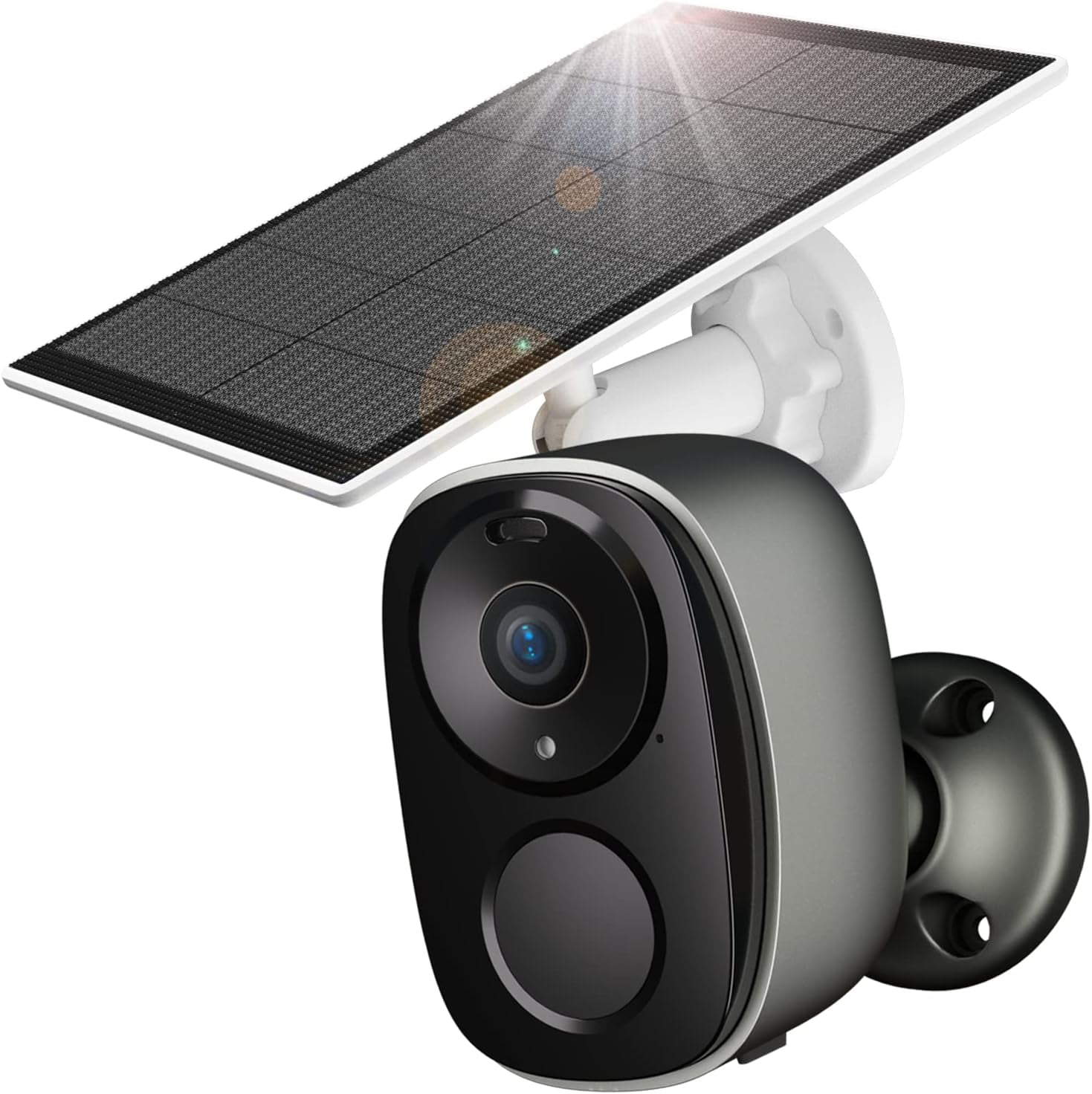 Solar Security Cameras Wireless Outdoor 2K Home Security Camera Battery Powered, Outdoor