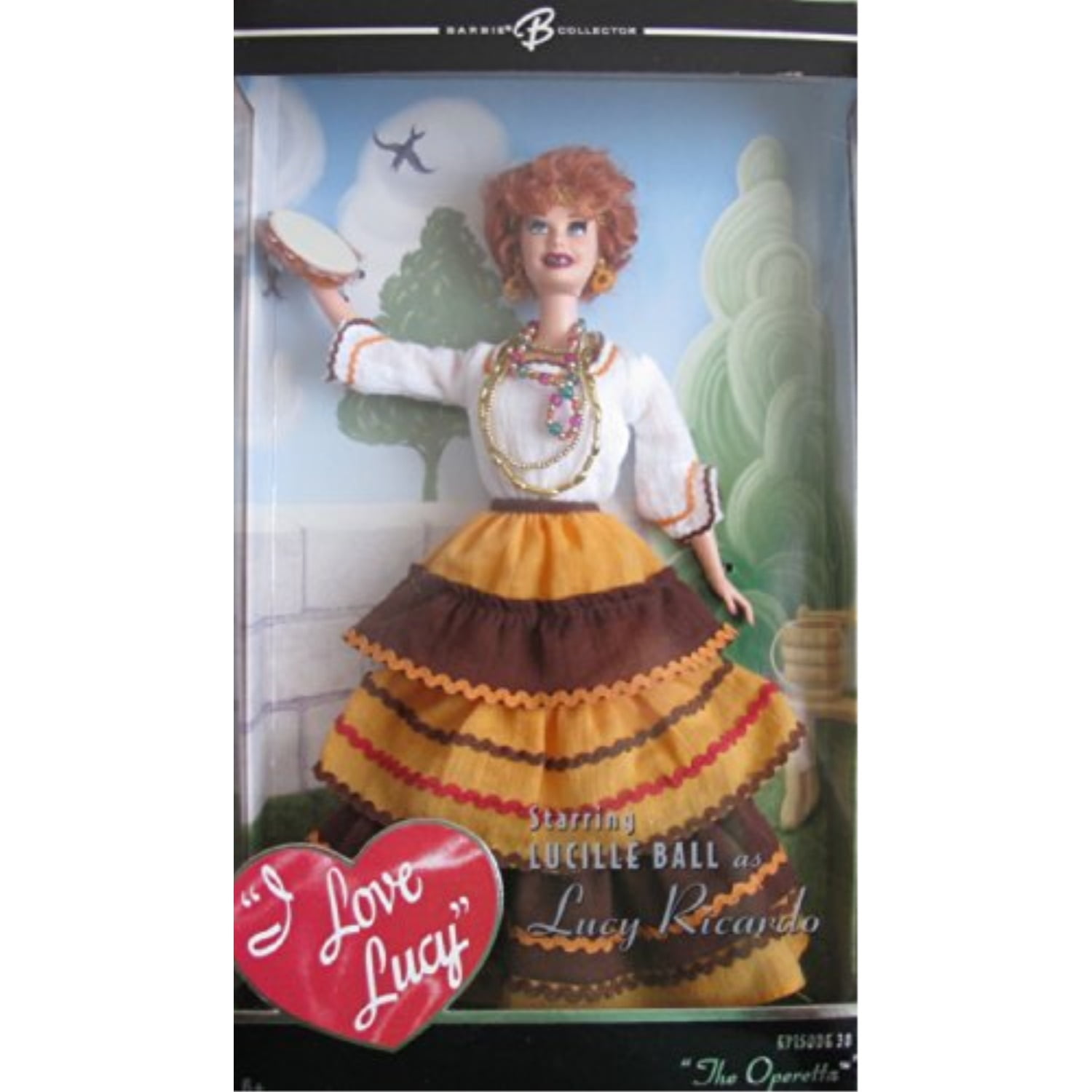 i love lucy barbie dolls walmart