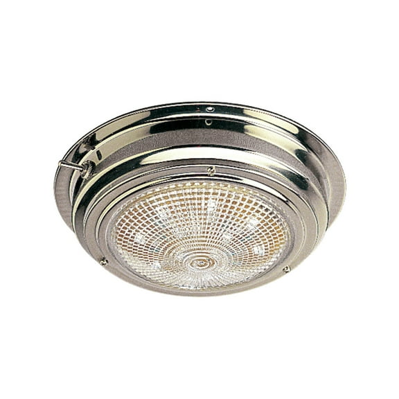 Sea Dog LED Dome Light, 4" Lens, Stainless Steel