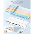 thumbnail image 2 of Twopan Adaptador Multipuerto Usb C Hub Para Imac 6 En 1 Adaptador Usb C A Usb Imac 2023/2021 Imac M3/M1 Hub De Puerto Usb Con Puertos Usb 3.0 Lectores De Tarjetas Sd Microsd Y 7 Paneles De Color, 2 of 5