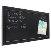 DesignOvation Black Framed Magnetic Chalkboard