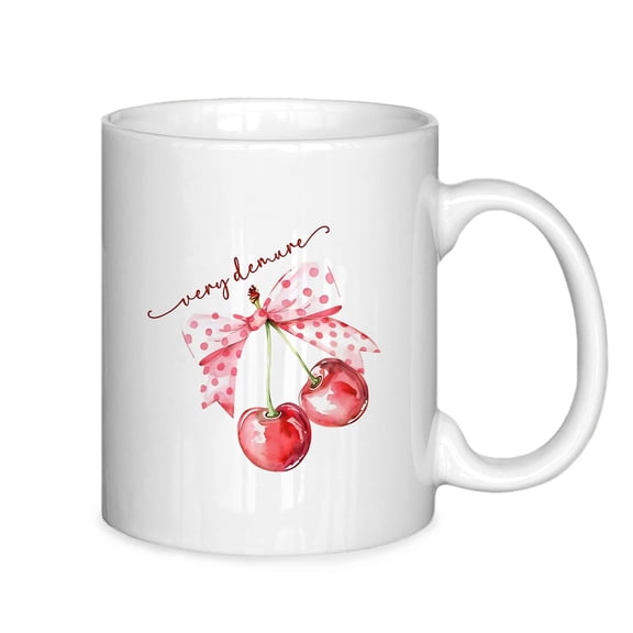 Hydrangea Gifts Floral Coffee Mug, Pink Hydrangea Mugs For Women, Watercolor Pink Floral Ceramic Coffee Mug 11 Oz