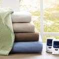 thumbnail image 1 of Beautyrest Electric Micro Fleece Heated Blanket, King, Sage, 1 of 5