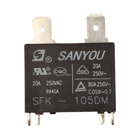 3pcs SFK-105DM 4pin 20A 250VAC Relays
