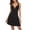 C-Black124, variant on DHFJKG Dresses For Women Summer V Neck Sleeveless Sexy Stretchy Solid Color Party Mini Dress A Line Formal Casual Wear Spaghetti Strap Versatile Dresses