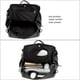 thumbnail image 3 of Mochila de mujer Cartera de cuero Mochila de viaje antirrobo Bolso de hombro de moda, 3 of 5