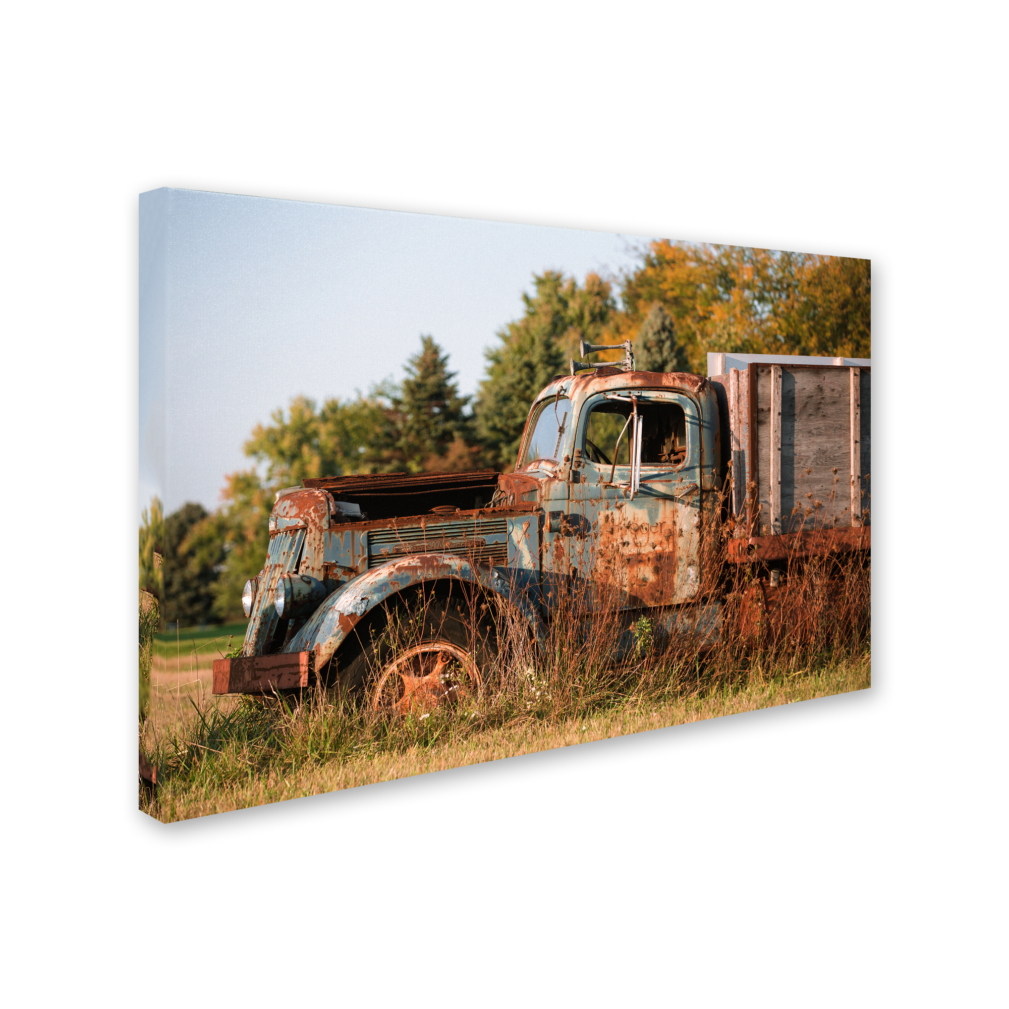 Trademark Fine Art "Findlay Truck" Canvas Art by Jason Shaffer