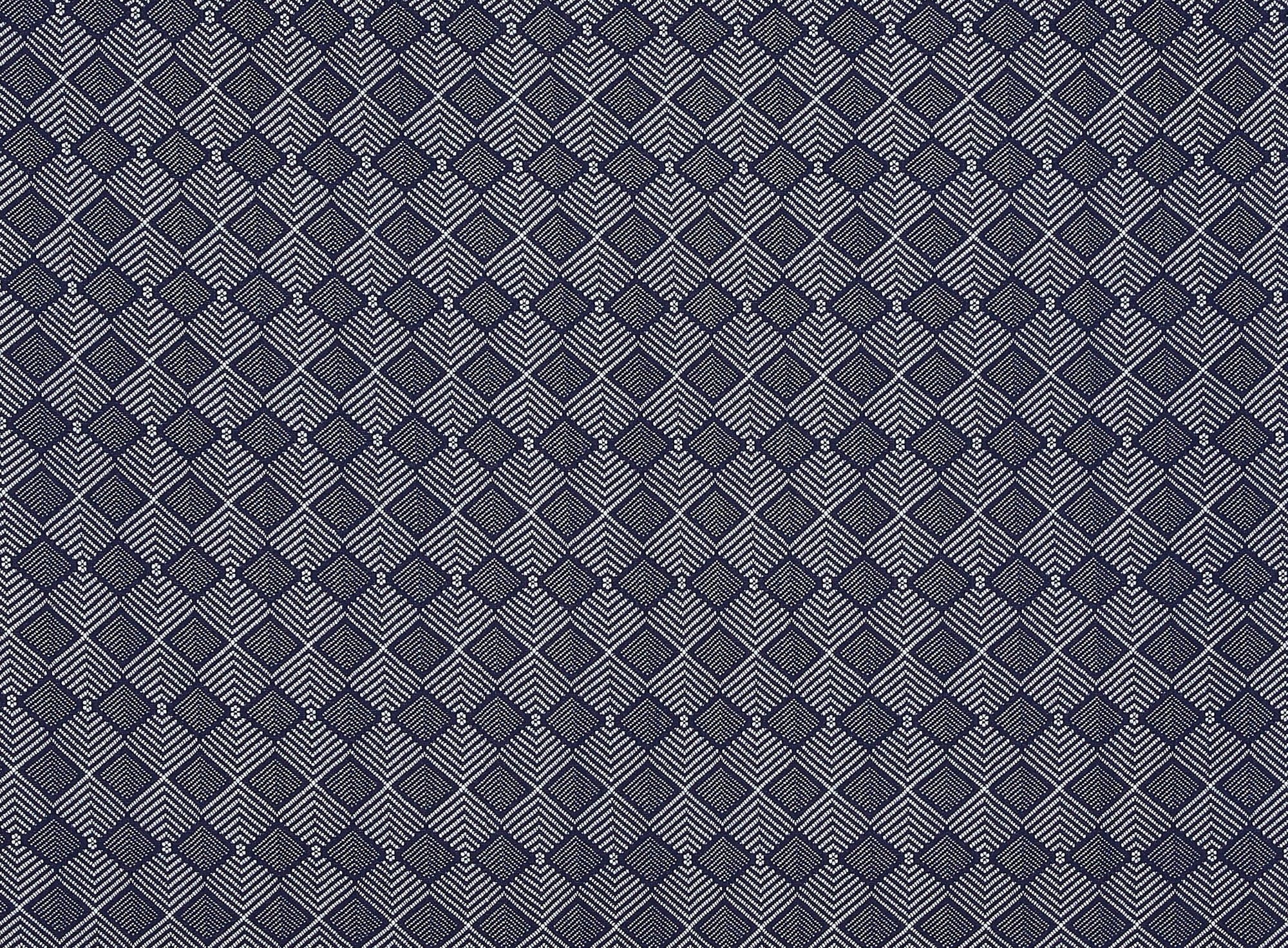 Zelouf Ledra Diamond Lace W/bonded Lurex Interlock  , Sewing, DIY, Crafts Fabric by the Yard, Majestic Navy/sil, 3 Yard