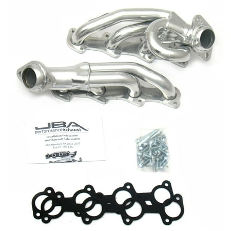 - JBA Headers 1687SJS for 04-08 F150 4.6L Silver Ceramic Coating