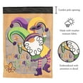 thumbnail image 2 of Flag Gnome Garden Its Mardi Gras Yall 13x18, 2 of 2