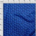thumbnail image 3 of oneOone Polyester Spandex Blue Fabric Abstracts Sewing Material Print Fabric By The Yard 56 Inch Wide, 3 of 5
