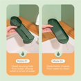 thumbnail image 3 of Kitchen Sink Rack Sponge Soap Moisture-proof Drain Rack Steel Ball Cleaning Brush Countertop Floor Storage Rack Suitable for Kitchen Storage, 3 of 9