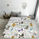 thumbnail image 5 of Balery Colorful Poodle Dog Manta de Felpa Suave y Acogedora – Cobija de Franela Aterciopelada para Cama, Lavable y Cálida para Sofá, Mascotas, Transpirable-40"x30", 5 of 7