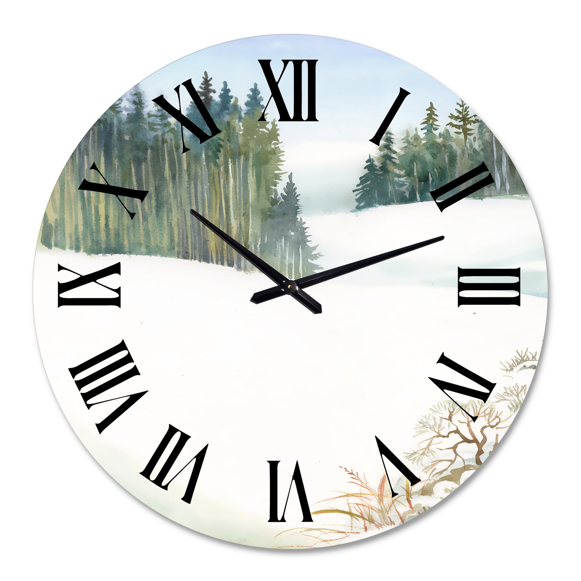 Designart 1 in Traditional Wall Clock