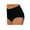 Black 3pk, variant on Carole Classic Nylon Briefs - Full Cut Women's Underwear - 3-Pack