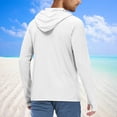 thumbnail image 2 of Men’s Long Sleeve Outdoor Fishing Shirt UPF Active Hiking Running Gym Tops, 2 of 8