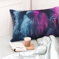thumbnail image 4 of Kdxio Cotton Pillow Cases 16"x24" Pillowcases,Soft and Breathable Bedroom Pillow Cases-Hip-Hop Glasses Gorilla-No Pillow Core, 4 of 5