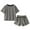 Brown, variant on Clothes for Girls 10-12 Cute Outfits Girls Outfit, Boys In Summer Fashionable and Personalized Striped Short Sleeve and Shorts Two Piece Set