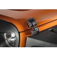 thumbnail image 4 of Fits 2007-2018 Jeep Wrangler JK Rugged Ridge Hood Latch 11210.17 Painted; Black; Aluminum; Set Of 2, 4 of 4