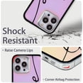thumbnail image 3 of iPhone 13 Pro Max Bling Laser Case, Clear Mirror Phone Case with Love Pattern,Hard PC + Soft TPU Anti Scratch Shockproof Case Aesthetic Design for Women Girls Back Cover, Black, 3 of 8